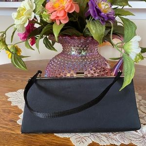 Small black clutch